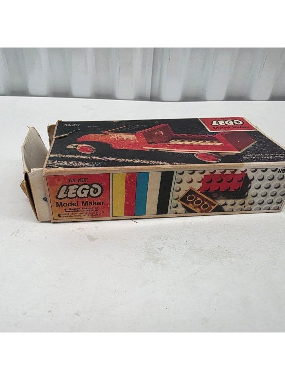 Empty Vintage Lego Box